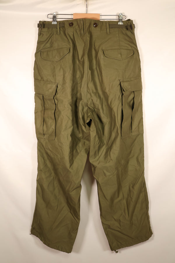 1951 Contract, M-R, U.S. Army, M-1951 Field Pants, M51 Pants, Virtually Unused　