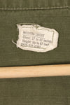 1970 Contract M-S 4th Model Jungle Fatigue Jacket, faded, used.