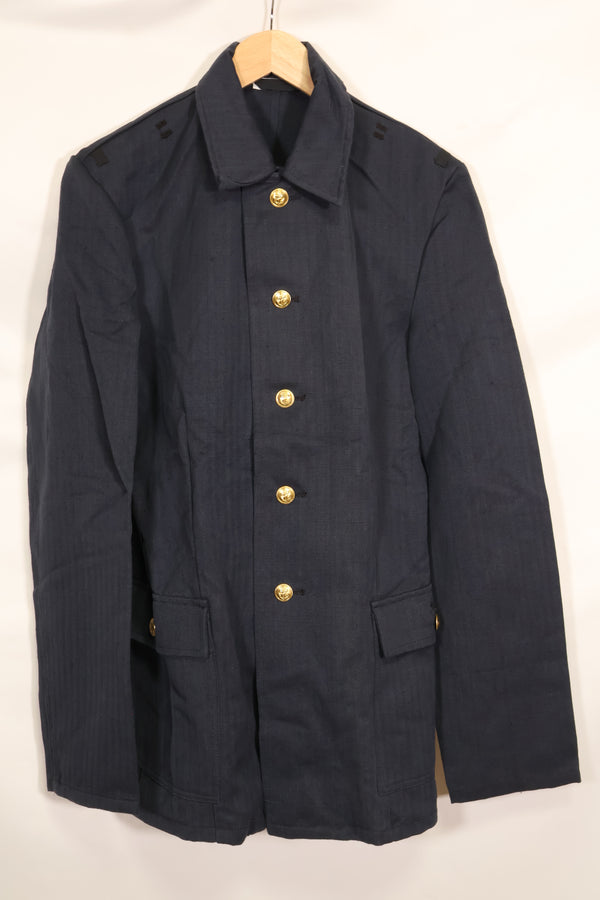 1958 East German Navy HBT utility jacket, unused.