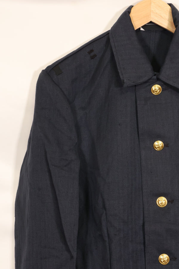 1958 East German Navy HBT utility jacket, unused.