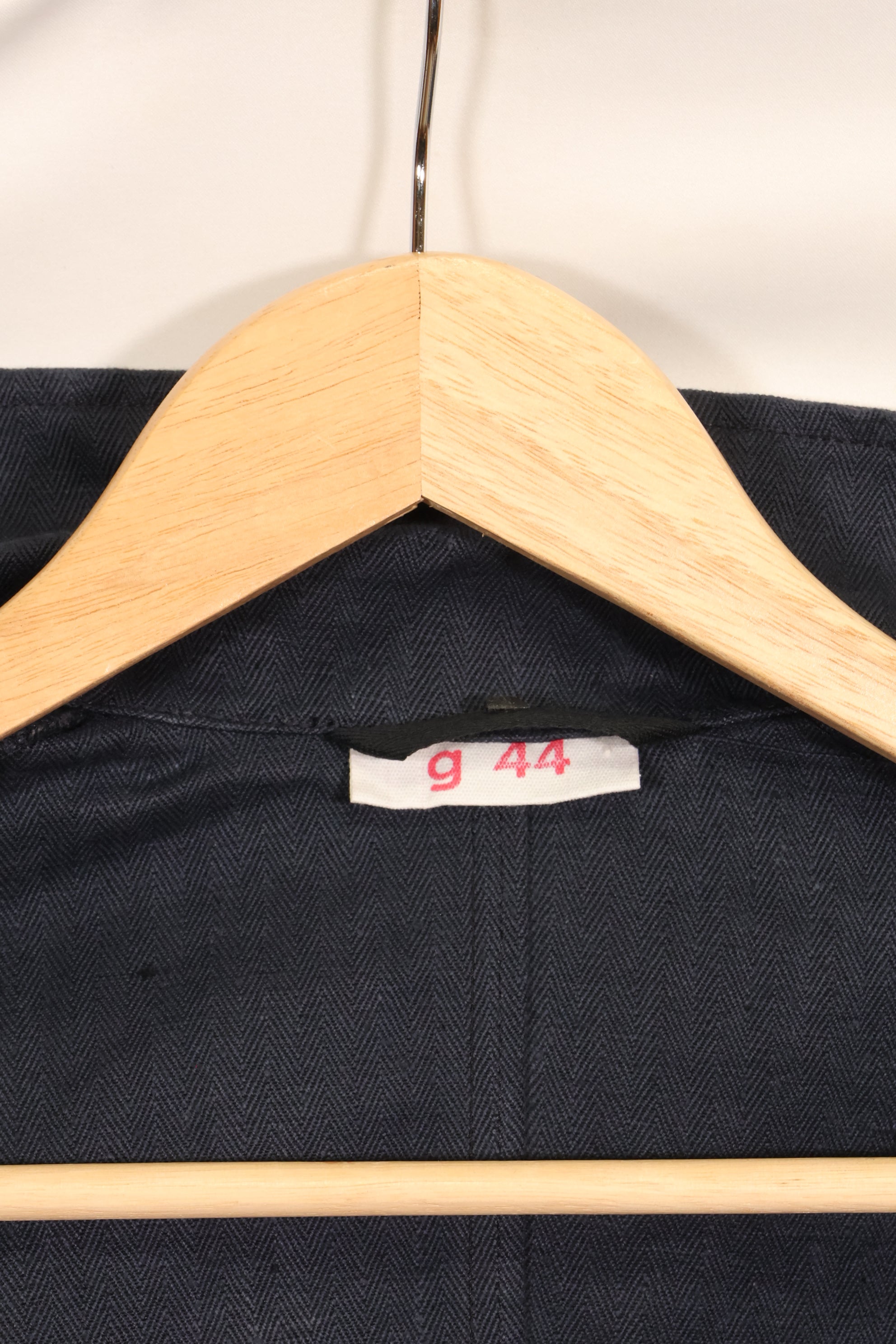 1958 East German Navy HBT utility jacket, unused.