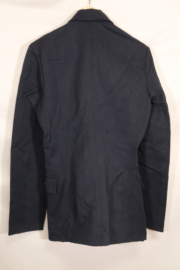 1958 East German Navy HBT utility jacket, unused.