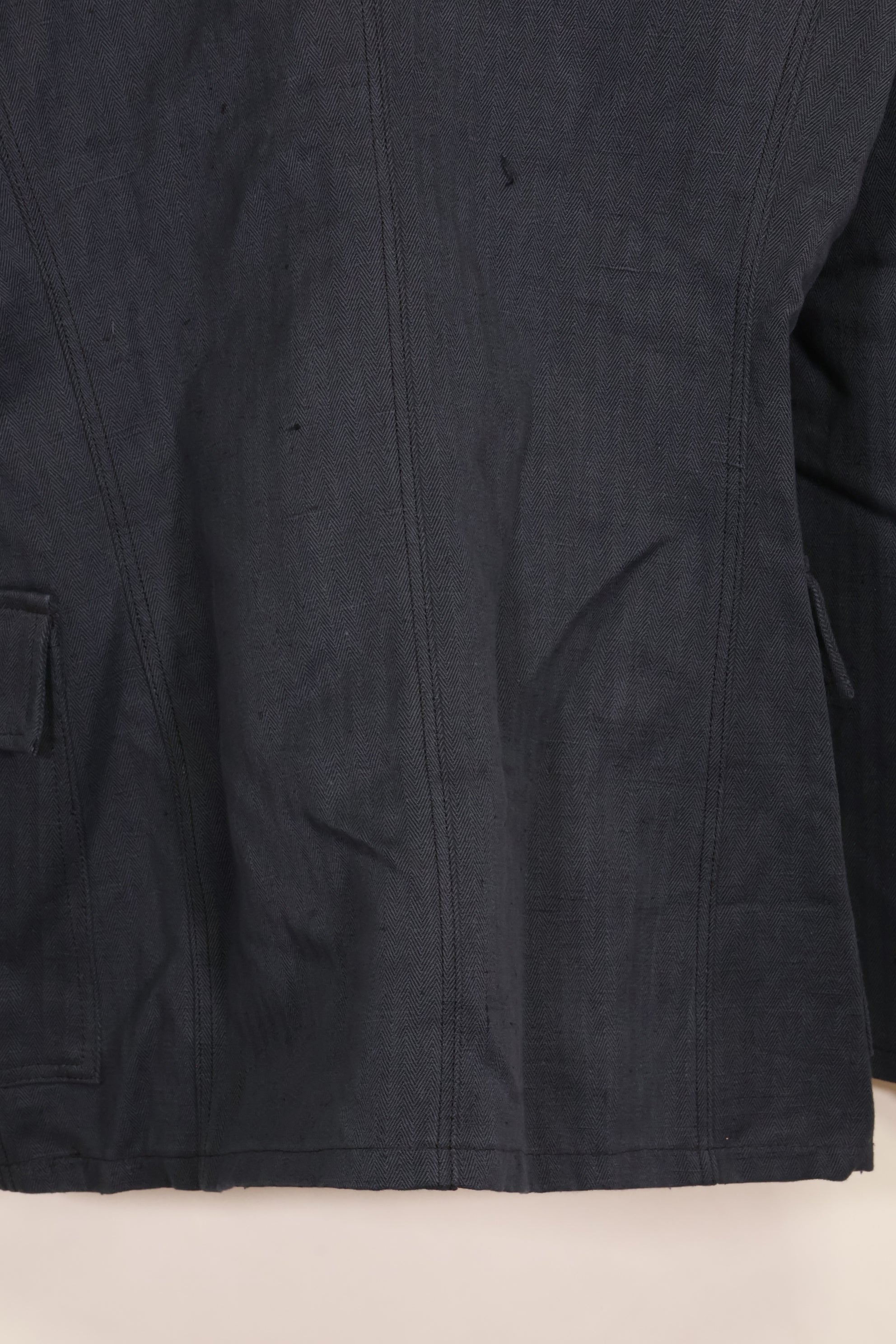 1958 East German Navy HBT utility jacket, unused.