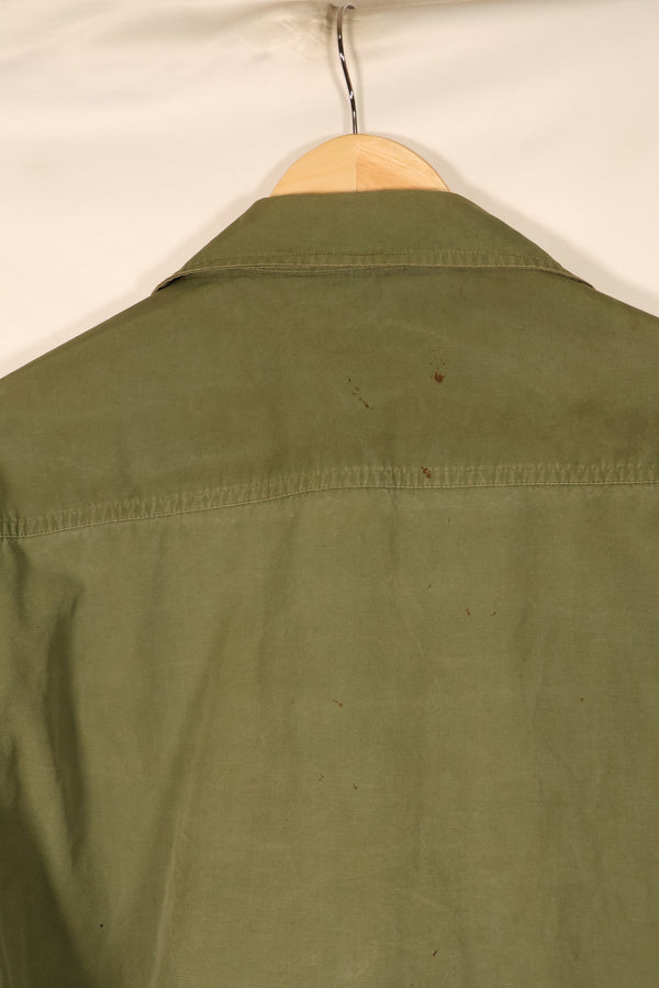 1967 Contract, S-S, 3rd Model Jungle Fatigue Jacket, 25th Infantry Division Patch, Used