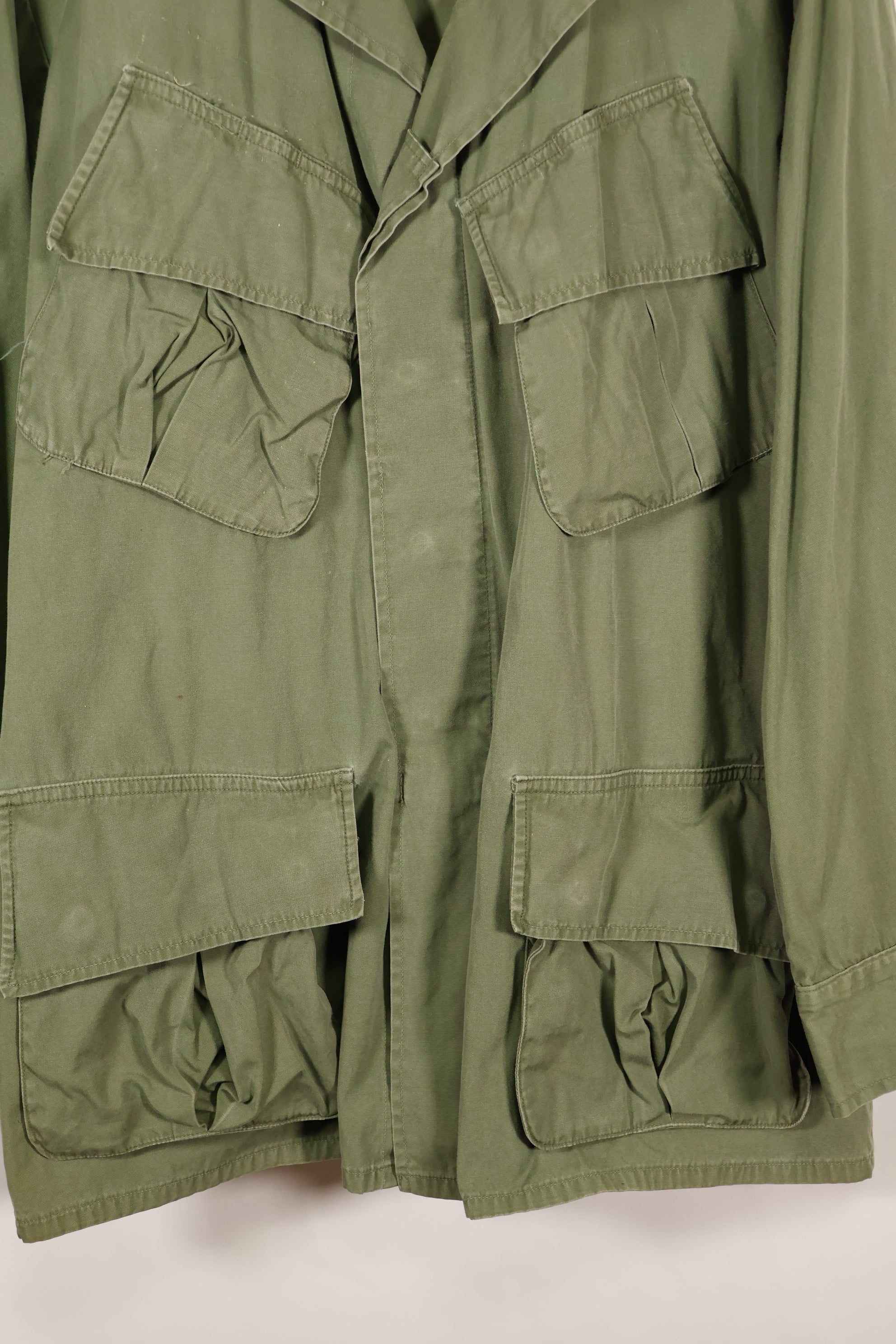 Circa 1967 M-S Non Ripstop 3rd Model Jungle Fatigue Jacket Used