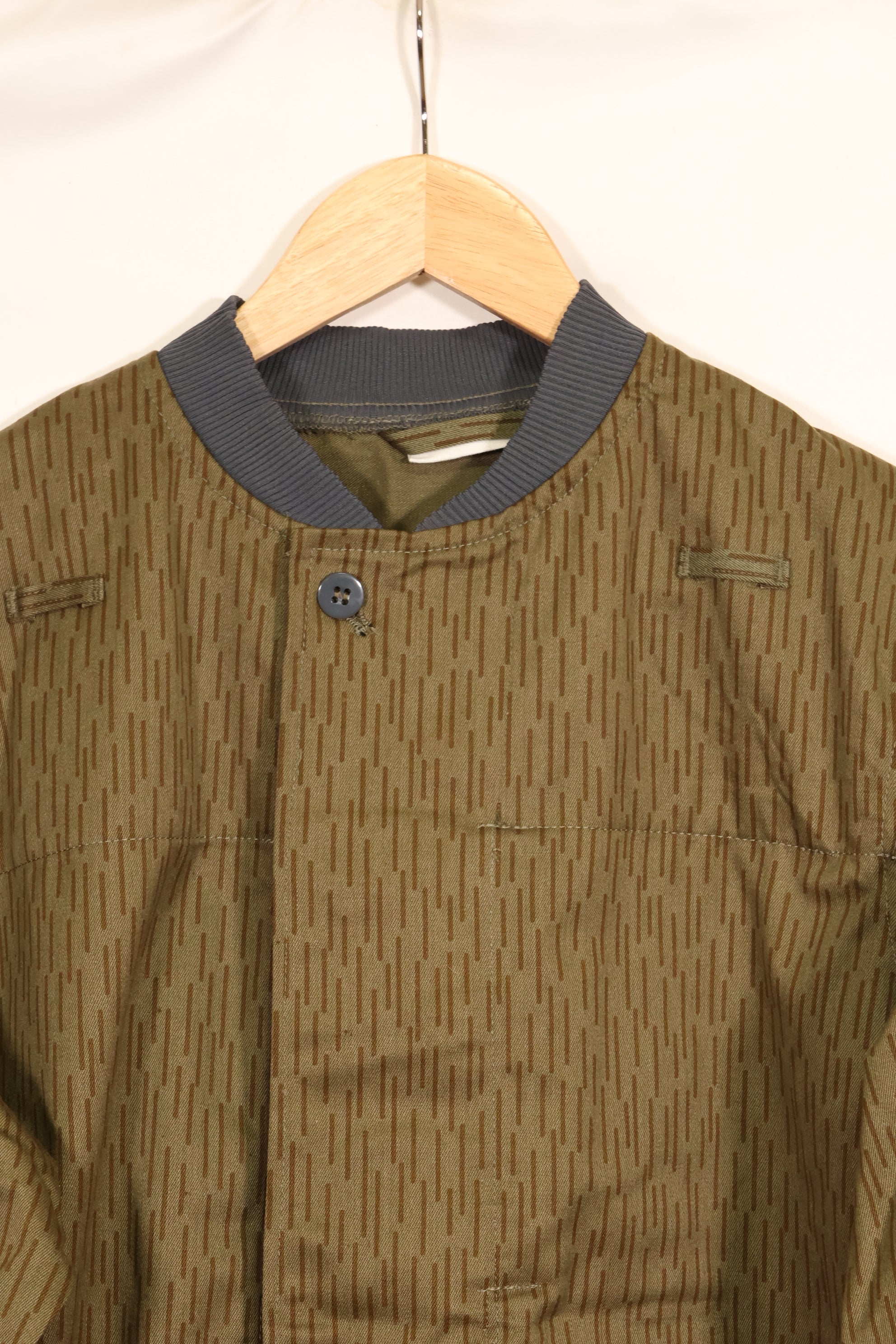 1980's Raindrop camouflage East German Army drop hunter jump jacket, unused A