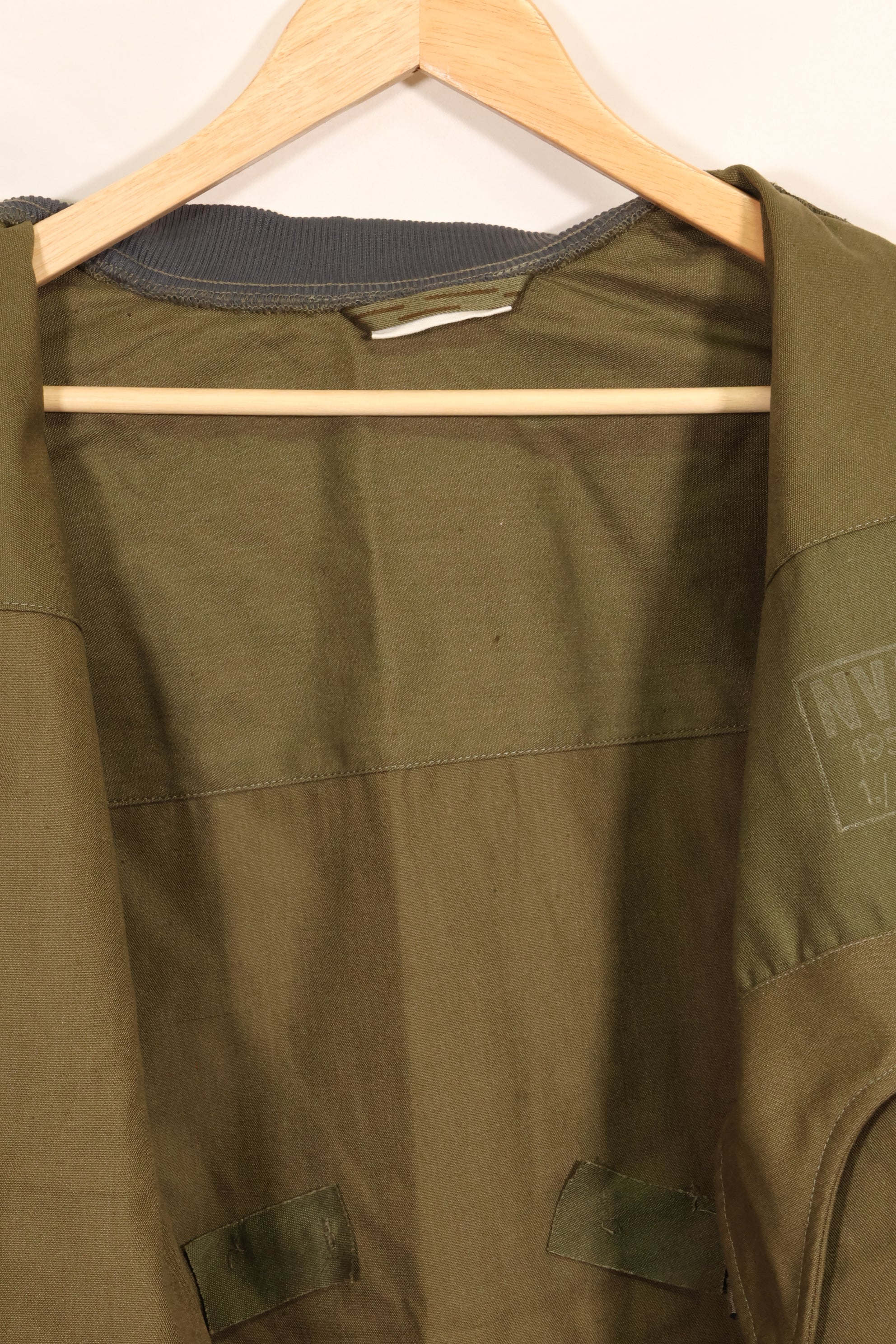 1980's Raindrop camouflage East German Army drop hunter jump jacket, unused A