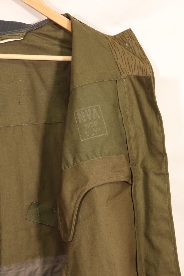 1980's Raindrop camouflage East German Army drop hunter jump jacket, unused A