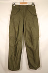 1957年契約　アメリカ軍　M-1951　フィールドパンツ　M-58　パンツ　状態良い　中古品