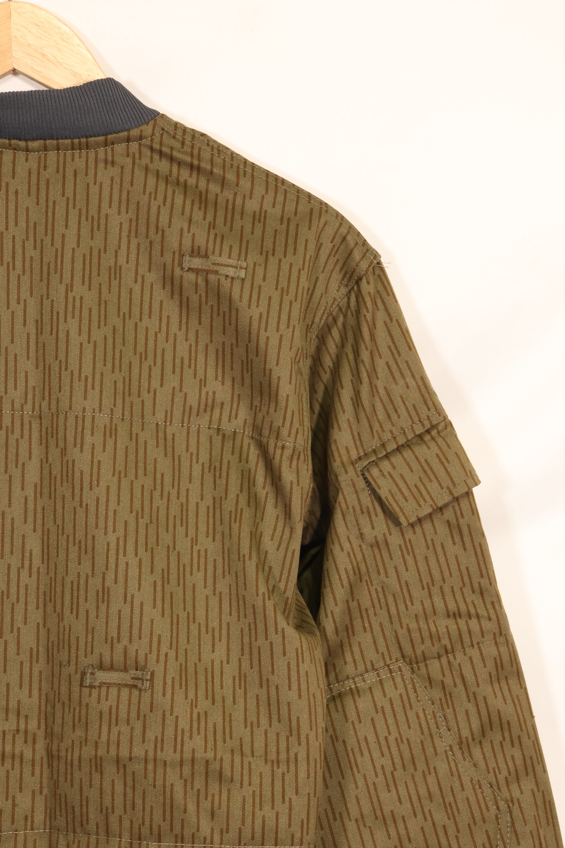 1980's Raindrop camouflage East German Army drop hunter jump jacket, unused A