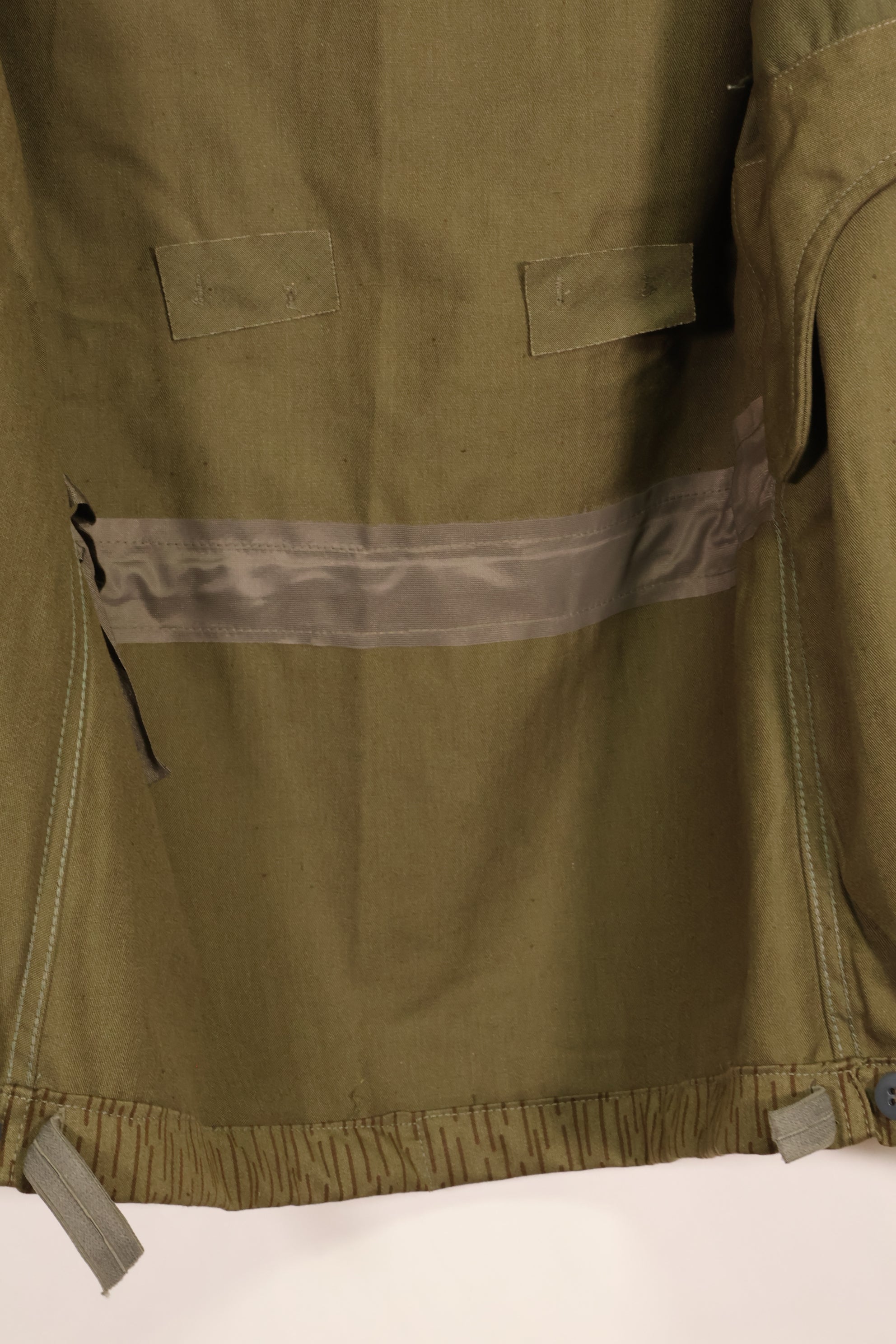 1980's Raindrop camouflage East German Army drop hunter jump jacket, unused, B