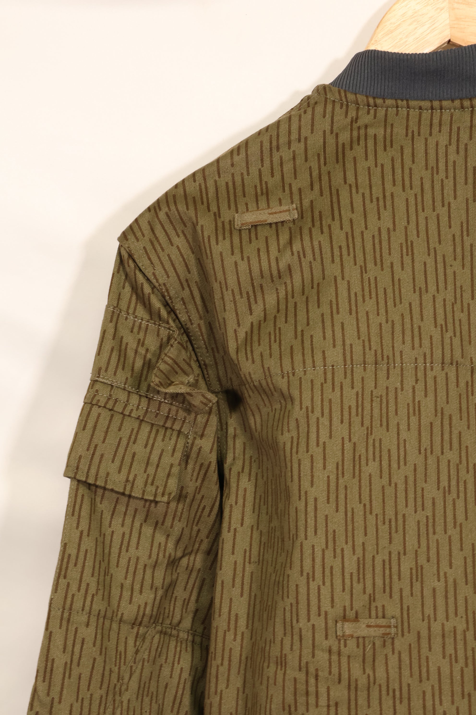 1980's Raindrop camouflage East German Army drop hunter jump jacket, unused, B