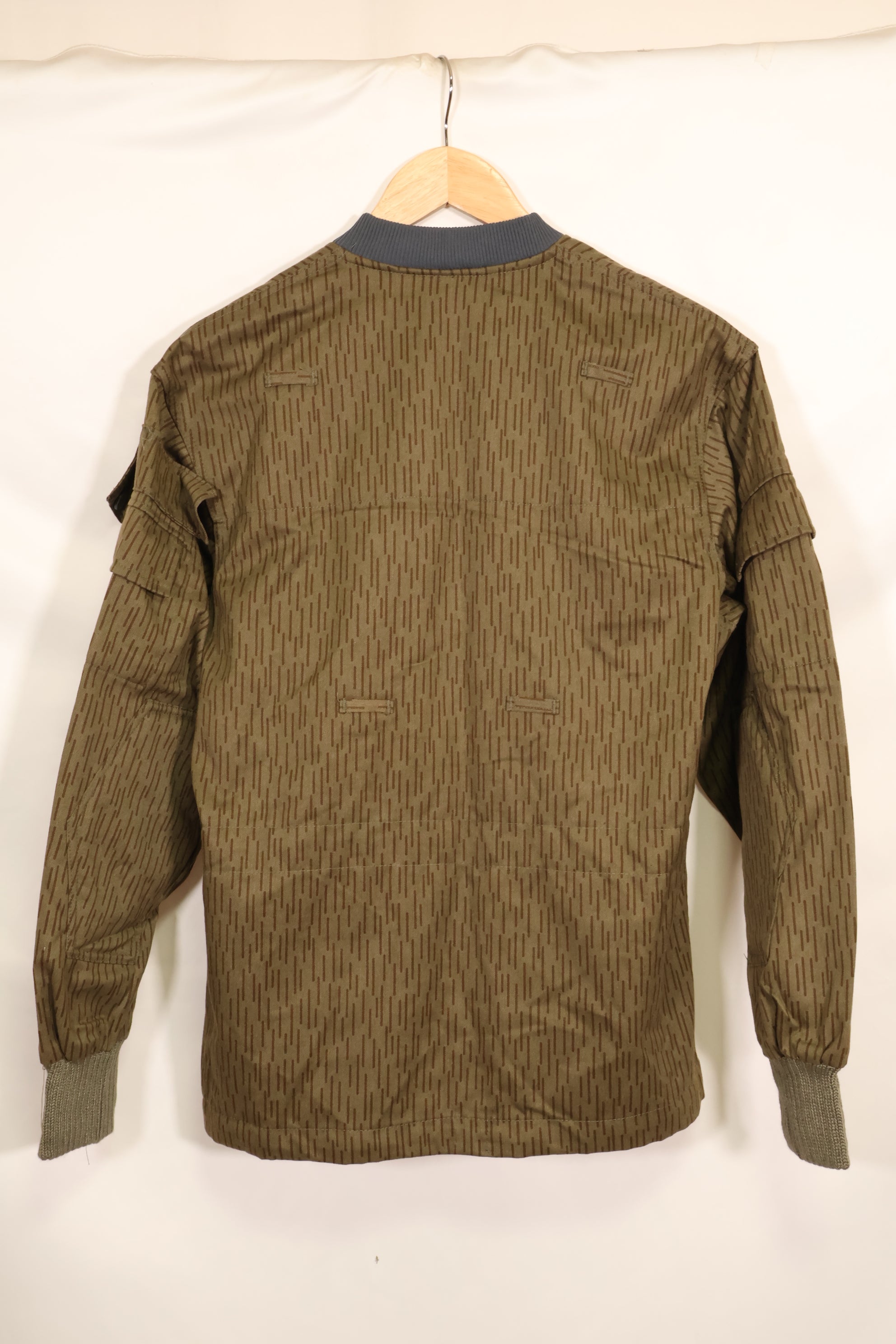 1980's Raindrop camouflage East German Army drop hunter jump jacket, unused, C