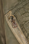1970 Contract, LARGE, U.S. Air Force (USAF), MA-1 Flight Jacket, Original Patches, Used