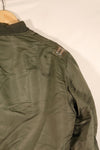 1970 Contract, LARGE, U.S. Air Force (USAF), MA-1 Flight Jacket, Original Patches, Used