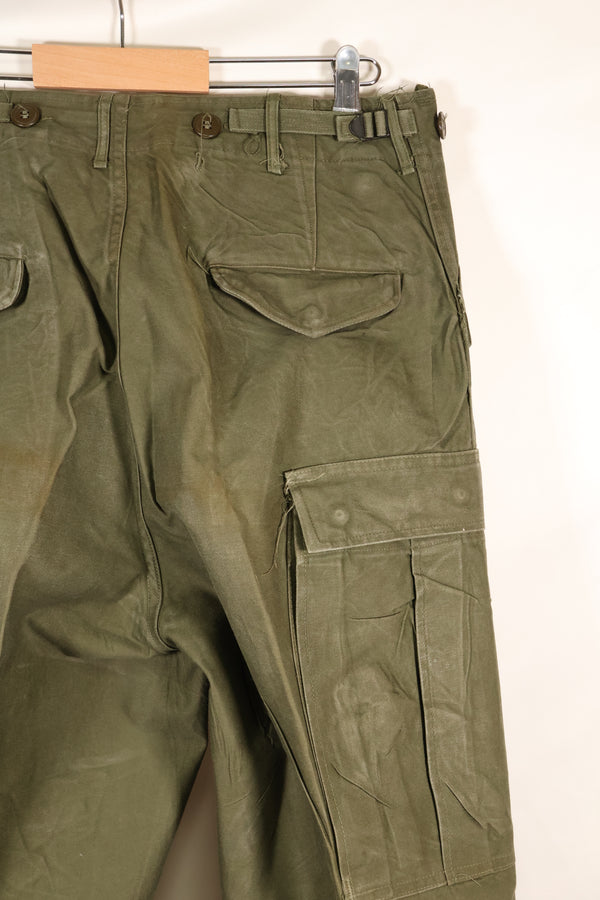1950s S-R M51 cotton field pants, used.