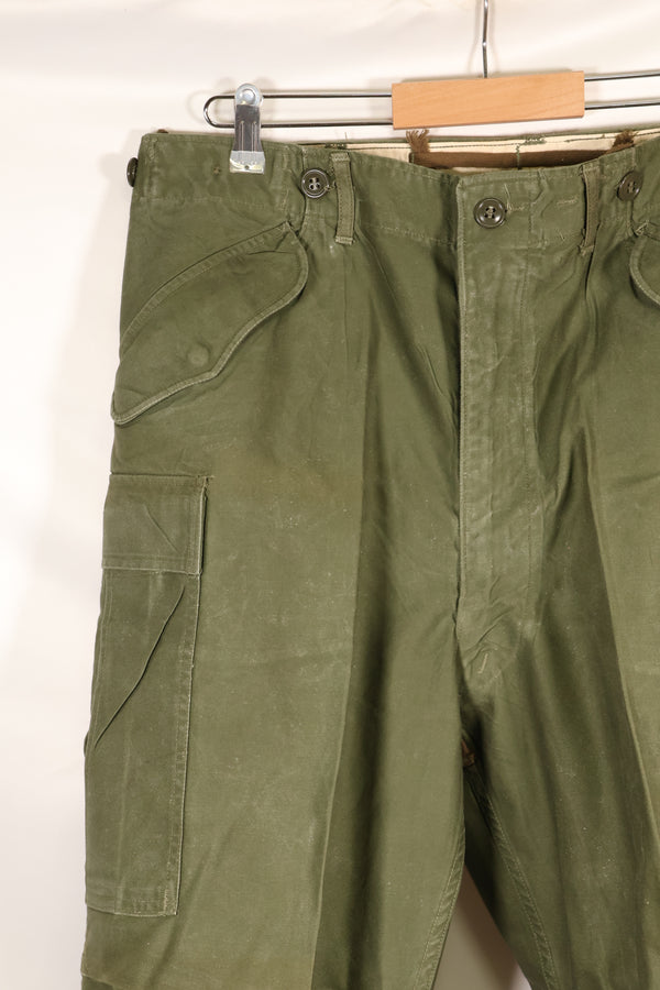 1952 Contract M-S U.S. Army M-51 Field Cotton Pants Used