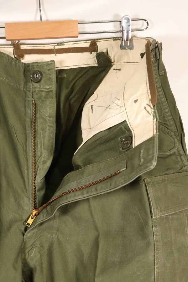 1952 Contract M-S U.S. Army M-51 Field Cotton Pants Used