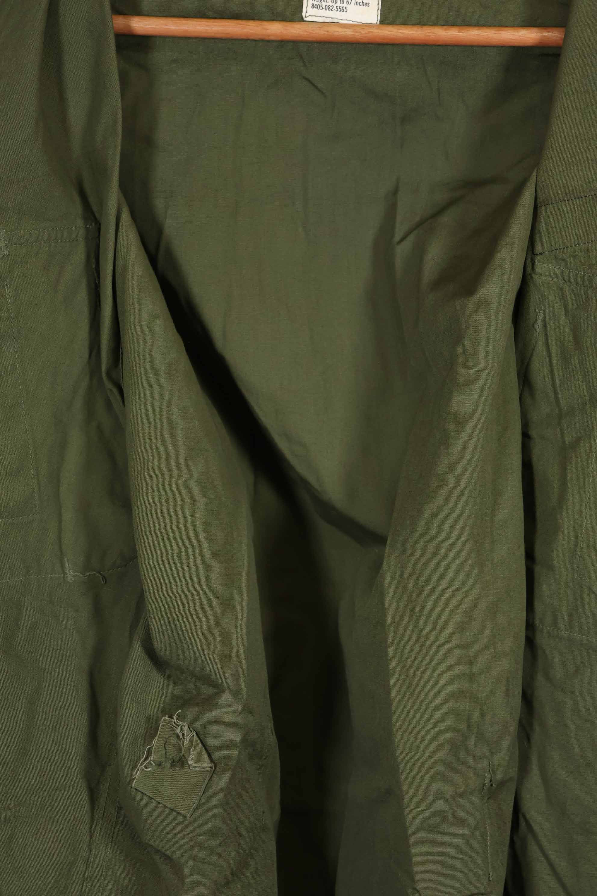 Deadstock mid 1960s 2nd Model Jungle Fatigue Jacket no epaulettes