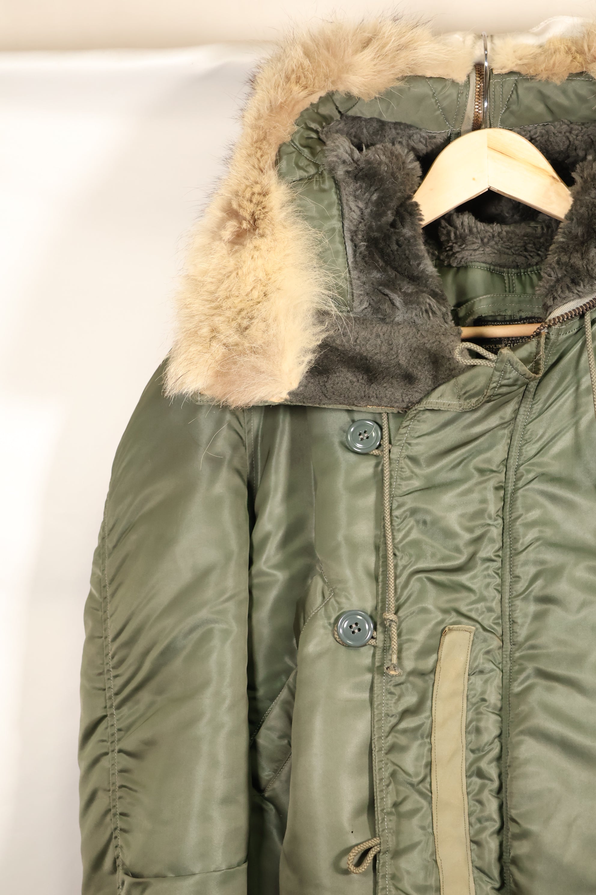 1950s MEDIUM USAF N-2B Flight Jacket, good condition, used.