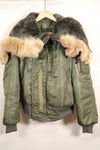 1950s MEDIUM USAF N-2B Flight Jacket, good condition, used.