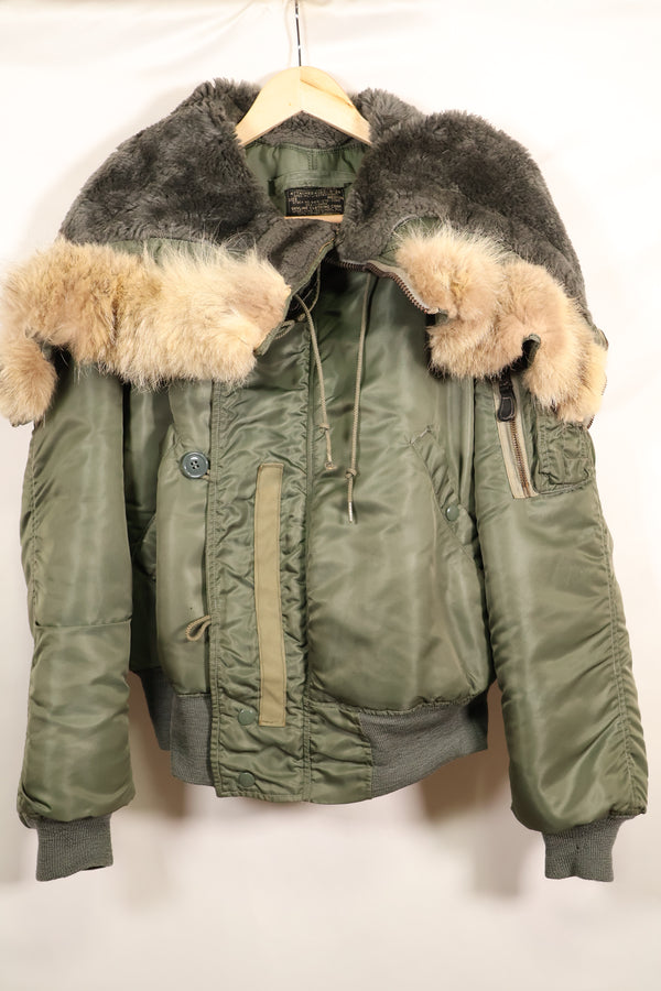 1950s MEDIUM USAF N-2B Flight Jacket, good condition, used.