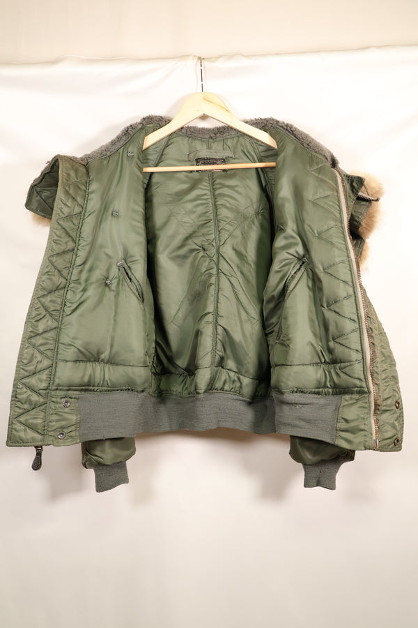 1950s MEDIUM USAF N-2B Flight Jacket, good condition, used.