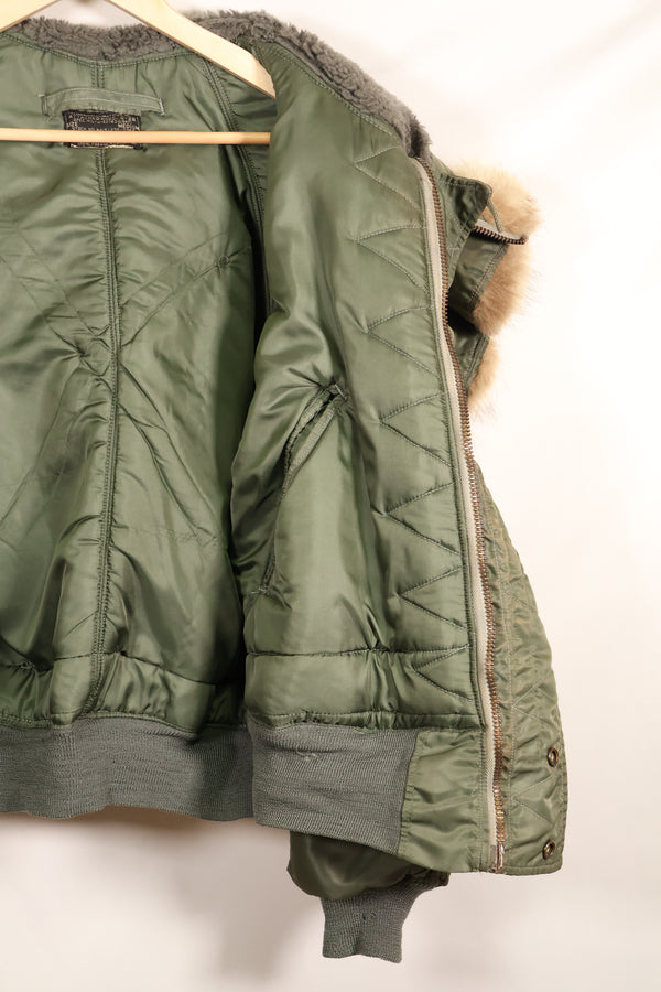 1950s MEDIUM USAF N-2B Flight Jacket, good condition, used.