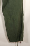 1963 contract, estimated S-L 1st Model Jungle Fatigue pants, dyed, CRC release, faded, used.