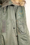 1950's Lot USAF N-3B Flight Jacket Black Tag Used