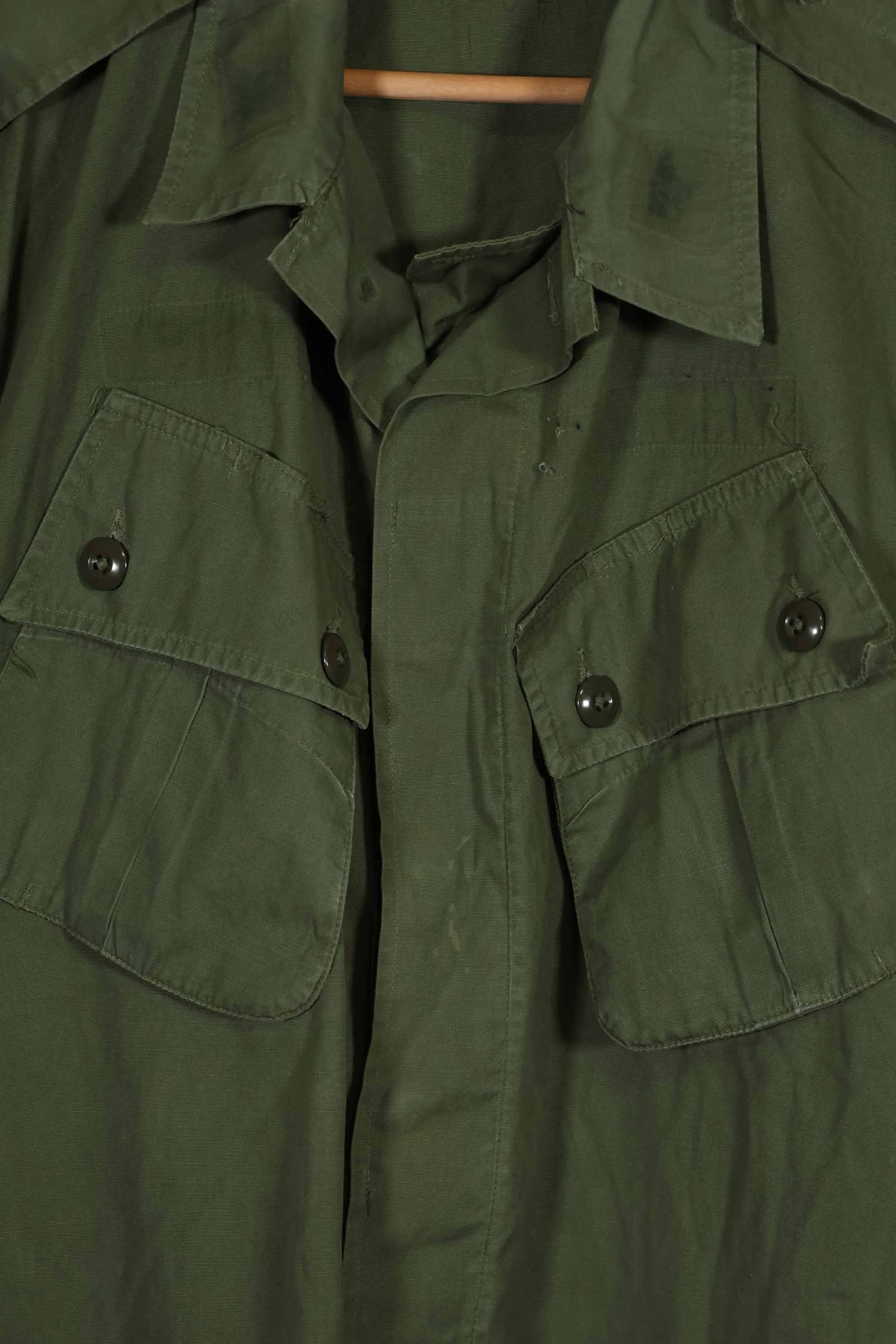 1963 1st Model Jungle Fatigue Jacket L-R Used, large size