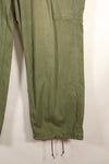 1964 Contract S-S 1st Model Jungle Fatigue Pants, Film Company Release, Faded, Used