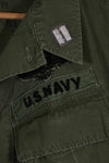 Real U.S. Navy Naval Advisory Group Advisor Worn 4th Model Jungle Fatigue Jacket