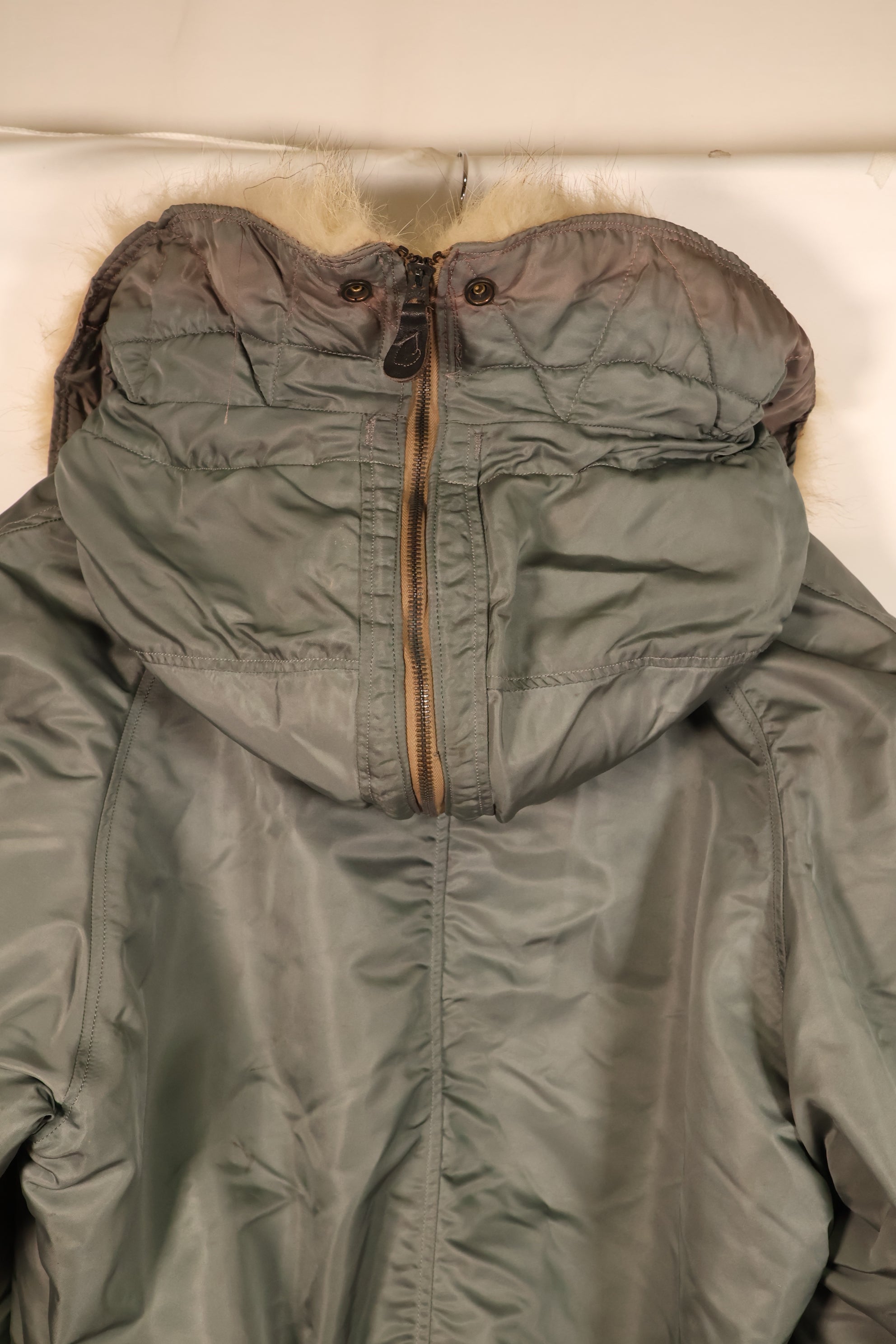 1950s EX-LARGE U.S. Air Force (USAF) N2-B Flight Jacket—Good Condition—Used