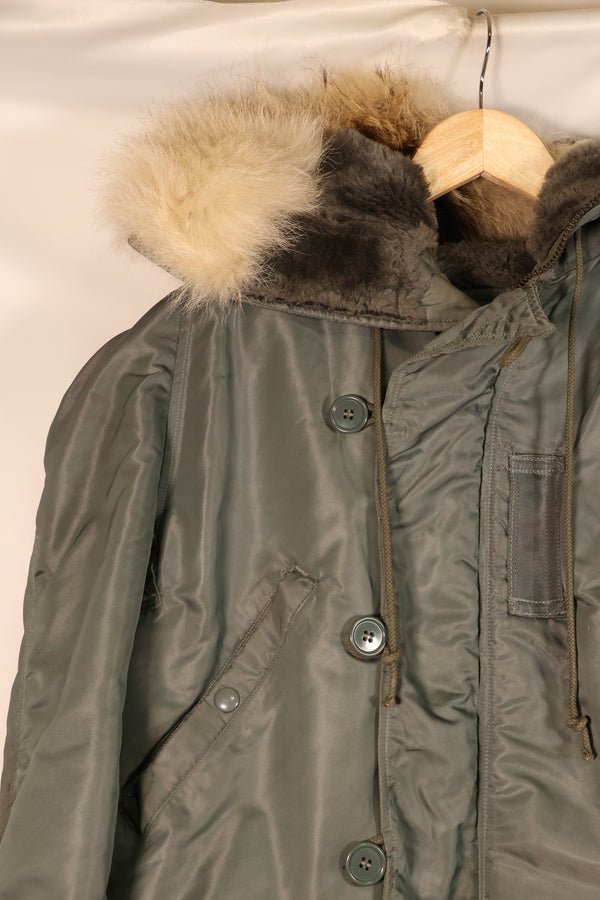 Mid-1950s, MEDIUM, U.S. Air Force (USAF), N2-B Flight Jacket, Used