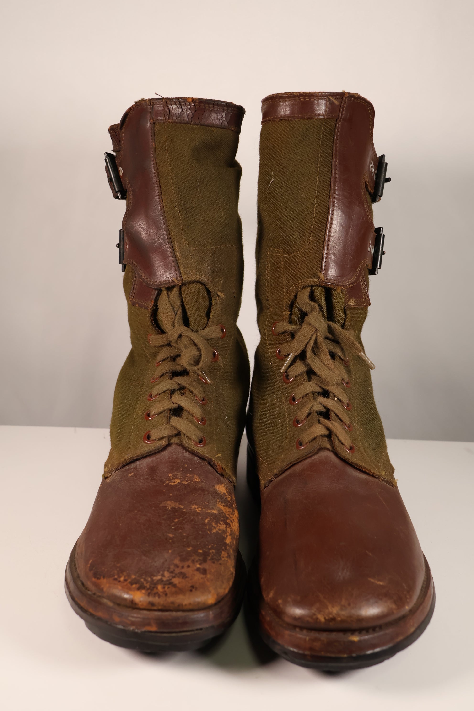 Actual 1951 tropical boots, commonly known as Okinawa boots, rare, used 10 27cm, large size