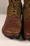 Actual 1951 tropical boots, commonly known as Okinawa boots, rare, used 10 27cm, large size