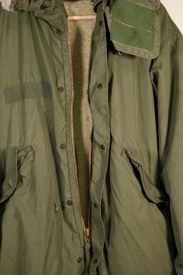 Year Mix 1972 Contract Shell S-R M65 Field Parka Set M51 with Liner Used E