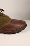 Actual 1951 tropical boots, commonly known as Okinawa boots, rare, used 10 27cm, large size