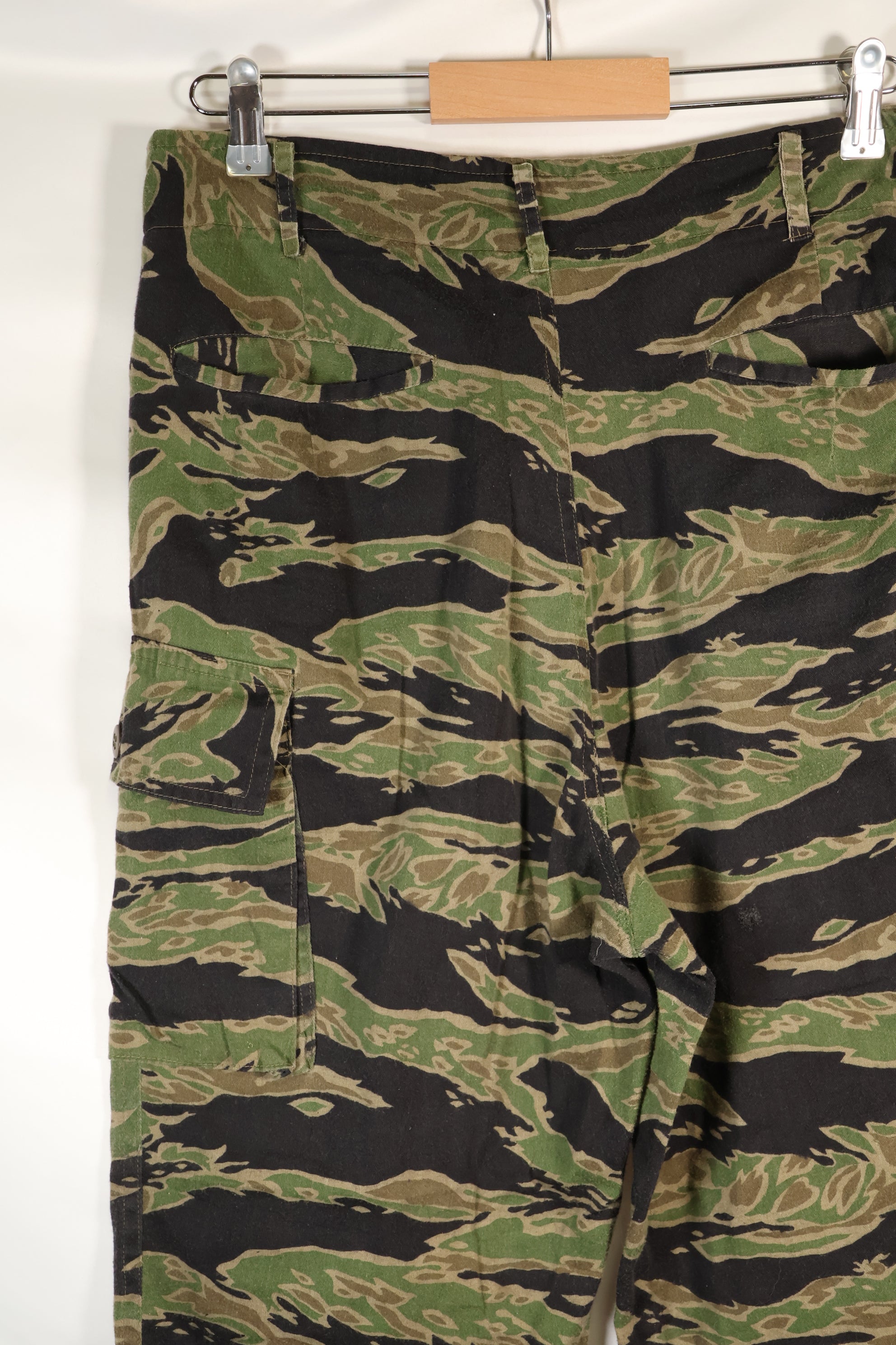 Late 1960s-70s Taylor Late War Tiger Stripe Large Pants Used