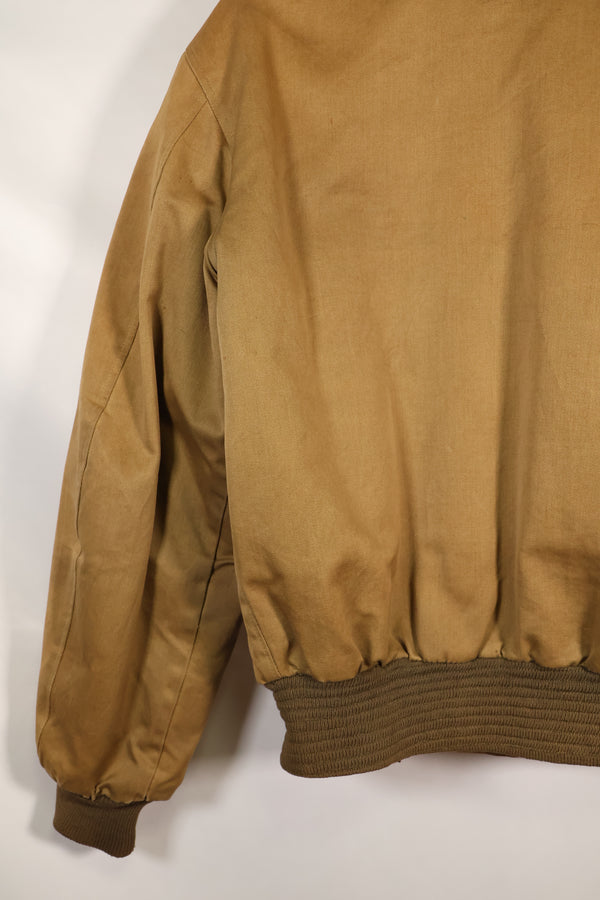 20 世纪 50 年代美国空军 B-15 棉质飞行夹克，商业型号，二手。