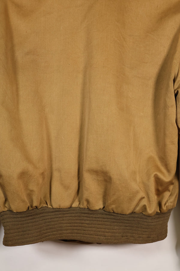 20 世纪 50 年代美国空军 B-15 棉质飞行夹克，商业型号，二手。