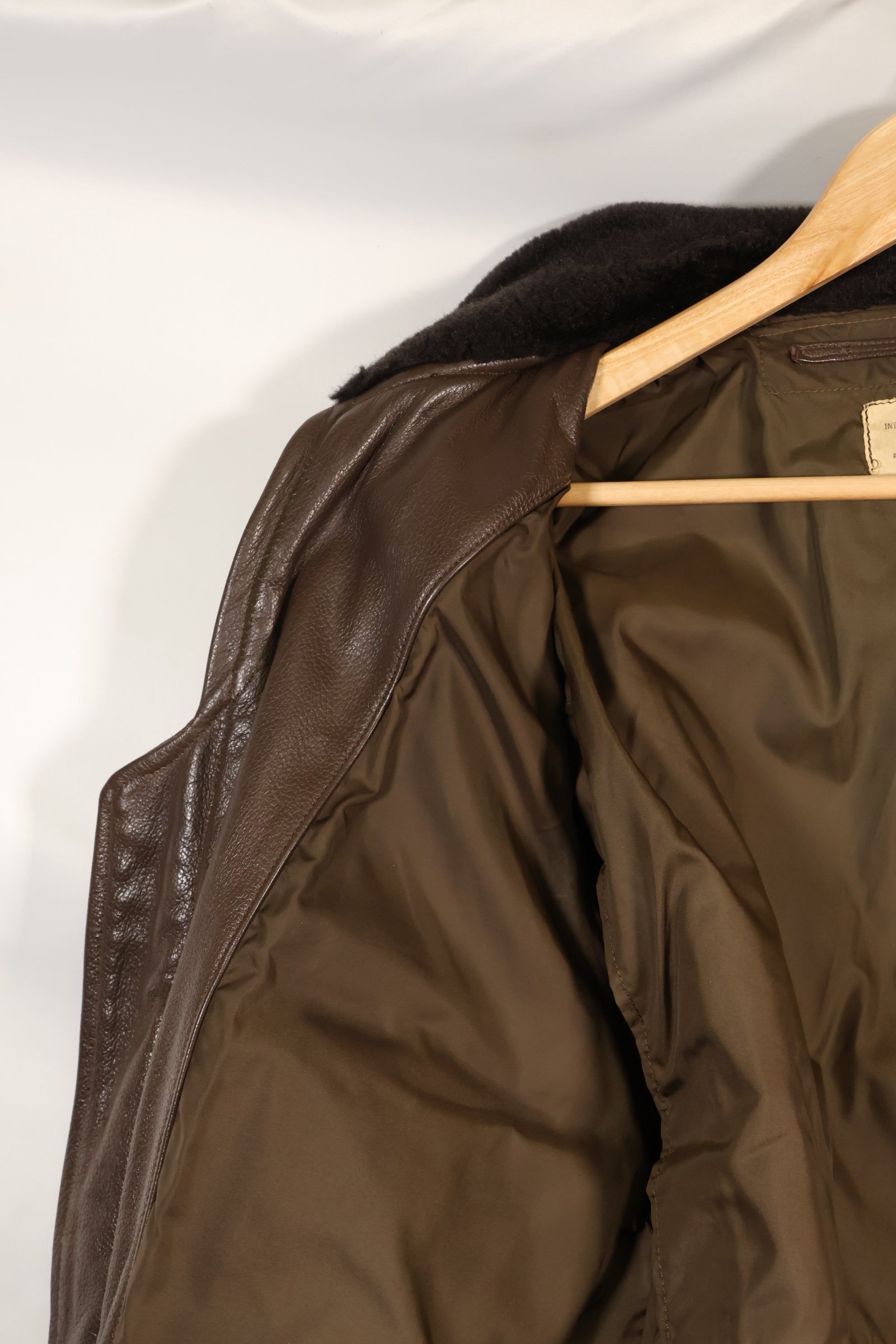 1977 Contract Size 42 US Navy G-1 Flight Jacket Intermediates Used