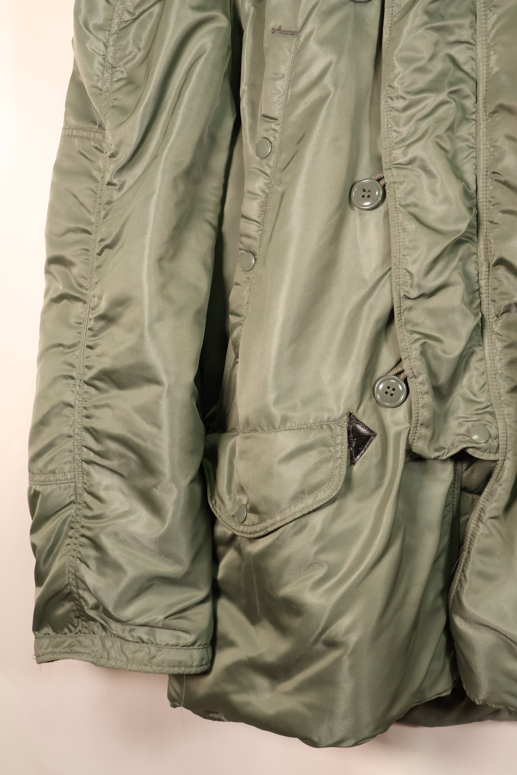 1963年契約　LARGE　アメリカ空軍　USAF　N3-B　寒冷地用エアクルージャケット　状態良い　中古品