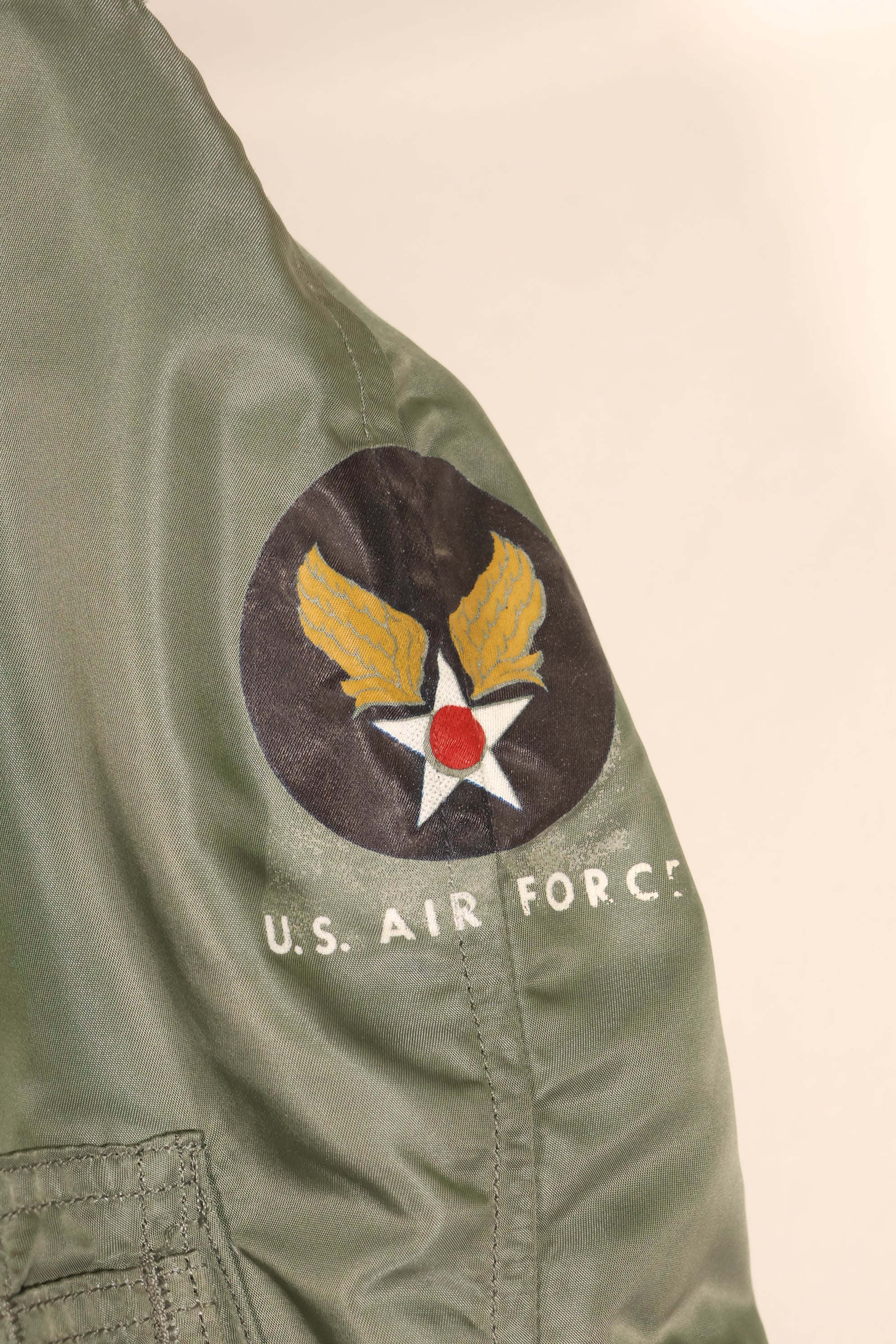 1963年契約　LARGE　アメリカ空軍　USAF　N3-B　寒冷地用エアクルージャケット　状態良い　中古品