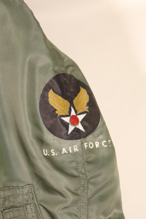 1963年契約　LARGE　アメリカ空軍　USAF　N3-B　寒冷地用エアクルージャケット　状態良い　中古品
