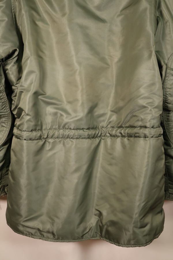 1963年契約　LARGE　アメリカ空軍　USAF　N3-B　寒冷地用エアクルージャケット　状態良い　中古品
