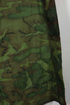 1968 Poplin made non-rip ERDL jungle fatigue jacket M-R in good condition