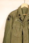 1970 Contract, Presumed S-R, 4th Model Jungle Fatigue Jacket, Thai Army Patch, Used