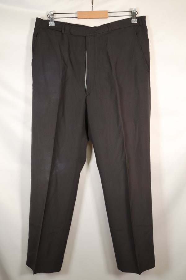 1960s Saigon Taylor Made Black Safari Jacket Pants Set